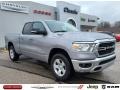 2021 Billet Silver Metallic Ram 1500 Big Horn Quad Cab 4x4  photo #1