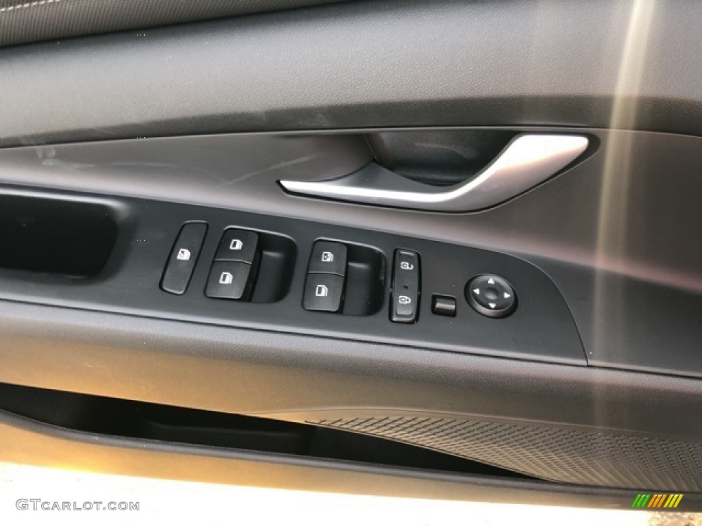 2021 Elantra SEL - Shimmering Silver Pearl / Black photo #13