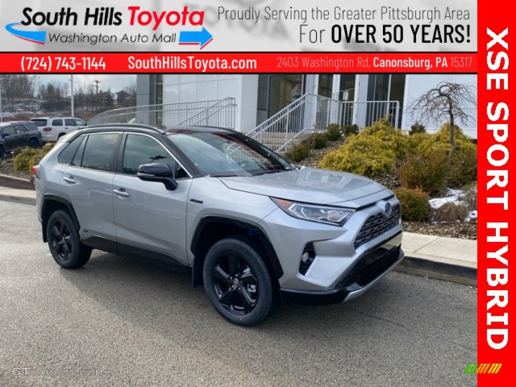 Silver Sky Metallic Toyota RAV4