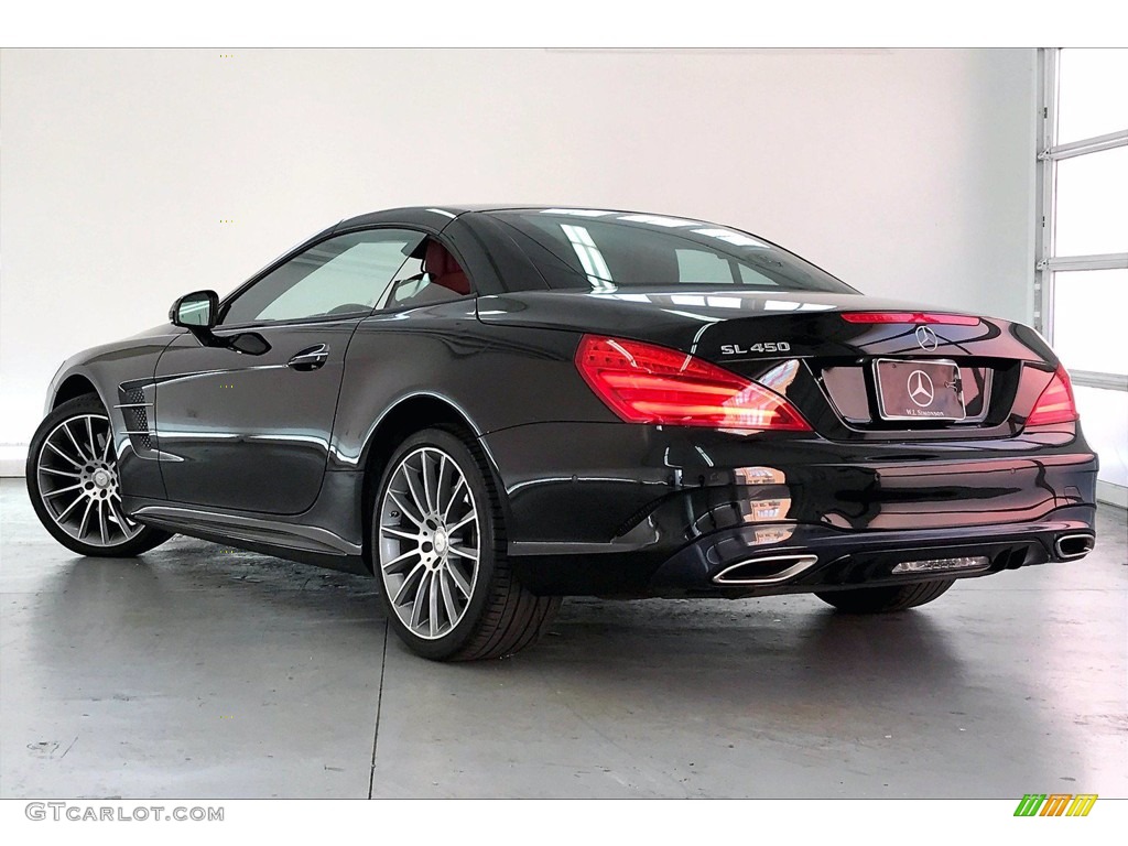 Black 2017 Mercedes-Benz SL 450 Roadster Exterior Photo #140685213
