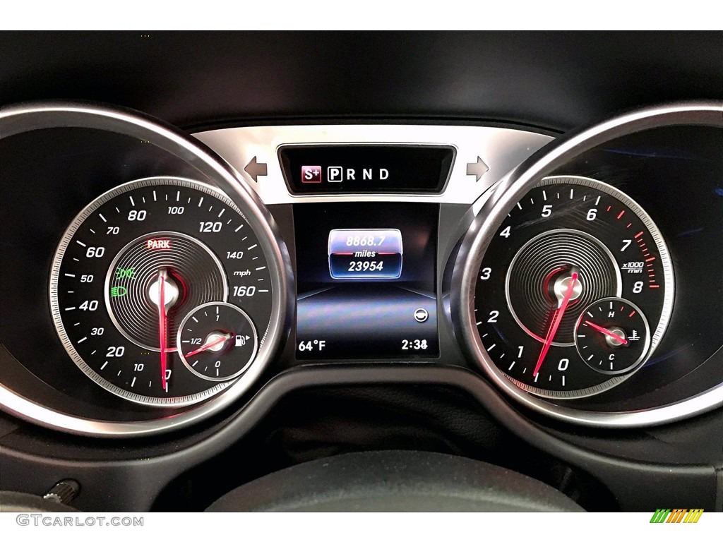 2017 Mercedes-Benz SL 450 Roadster Gauges Photo #140685481