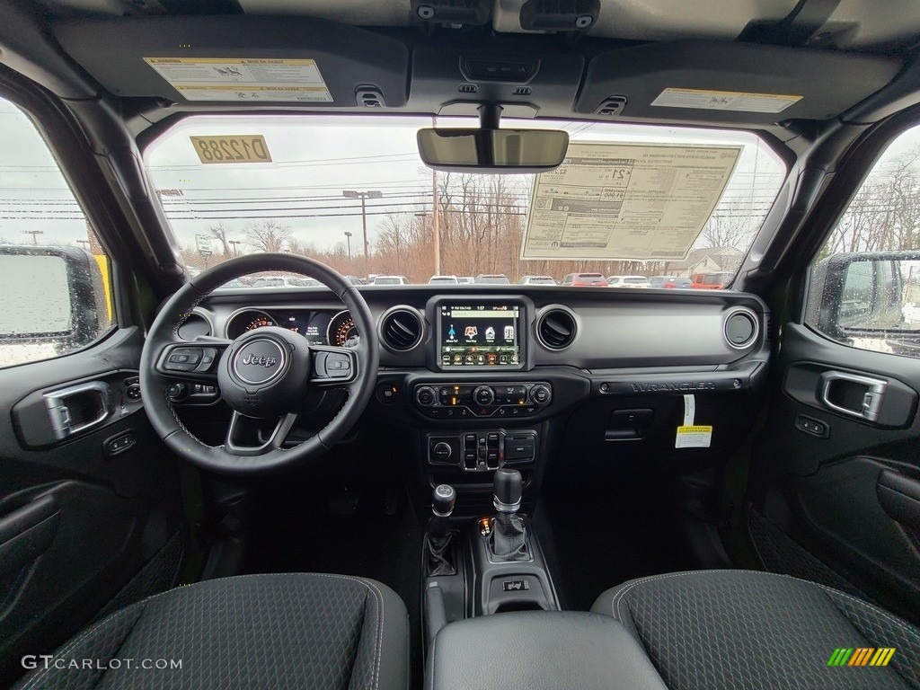 2021 Jeep Wrangler Unlimited Sport 4x4 Dashboard Photos