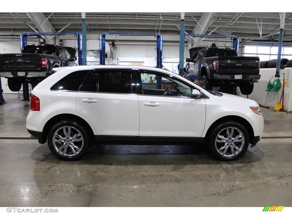 2013 Edge Limited AWD - White Platinum Tri-Coat / Sienna/Charcoal Black photo #3