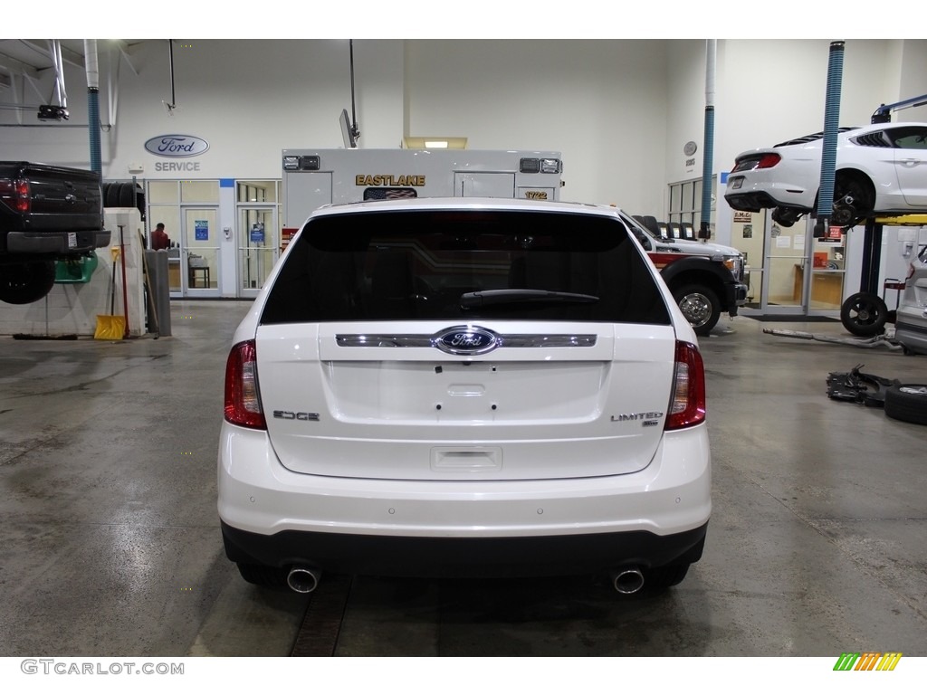 2013 Edge Limited AWD - White Platinum Tri-Coat / Sienna/Charcoal Black photo #5
