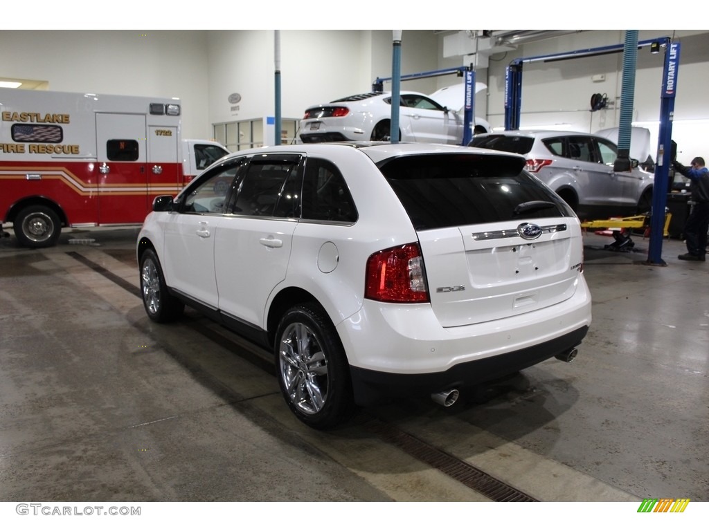2013 Edge Limited AWD - White Platinum Tri-Coat / Sienna/Charcoal Black photo #6