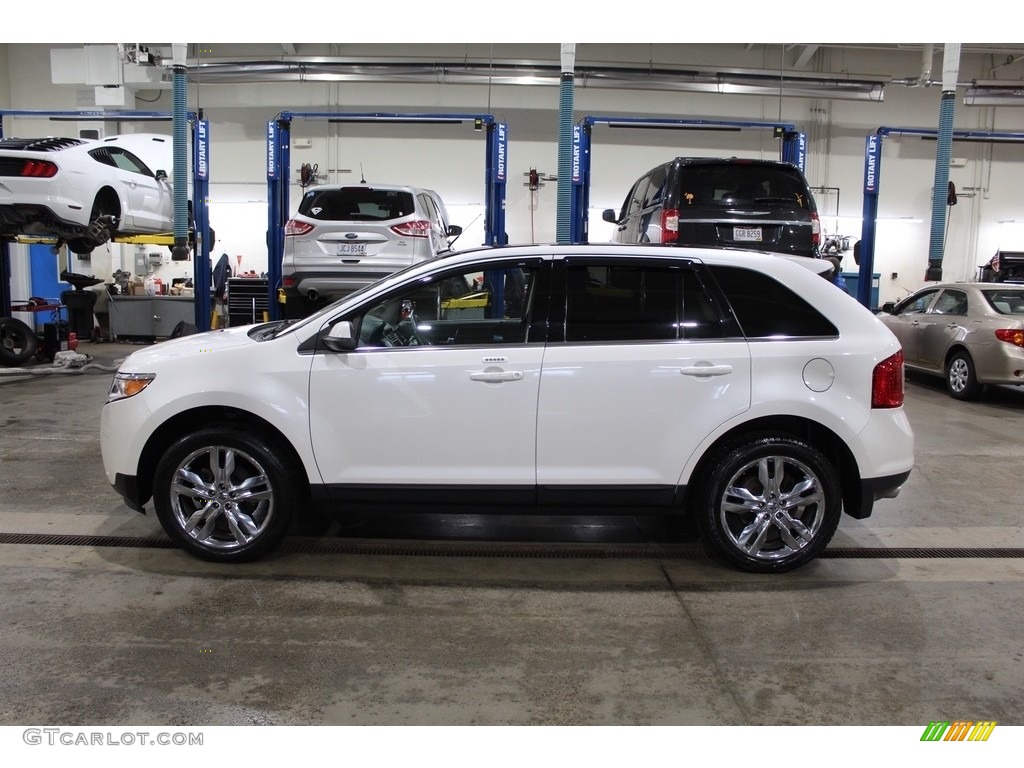 2013 Edge Limited AWD - White Platinum Tri-Coat / Sienna/Charcoal Black photo #7