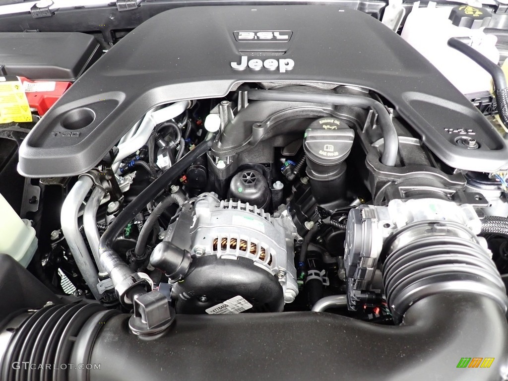 2021 Jeep Wrangler Sport 4x4 3.6 Liter DOHC 24-Valve VVT V6 Engine Photo #140686572