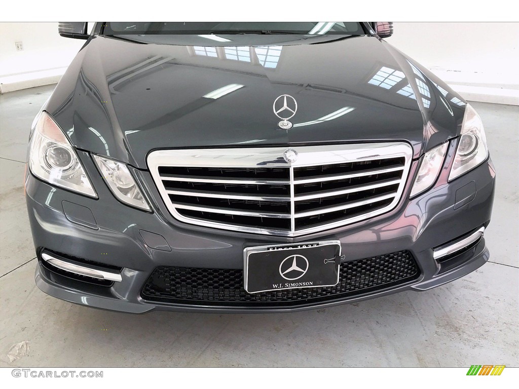 2013 E 350 Sedan - Steel Grey Metallic / Black photo #30