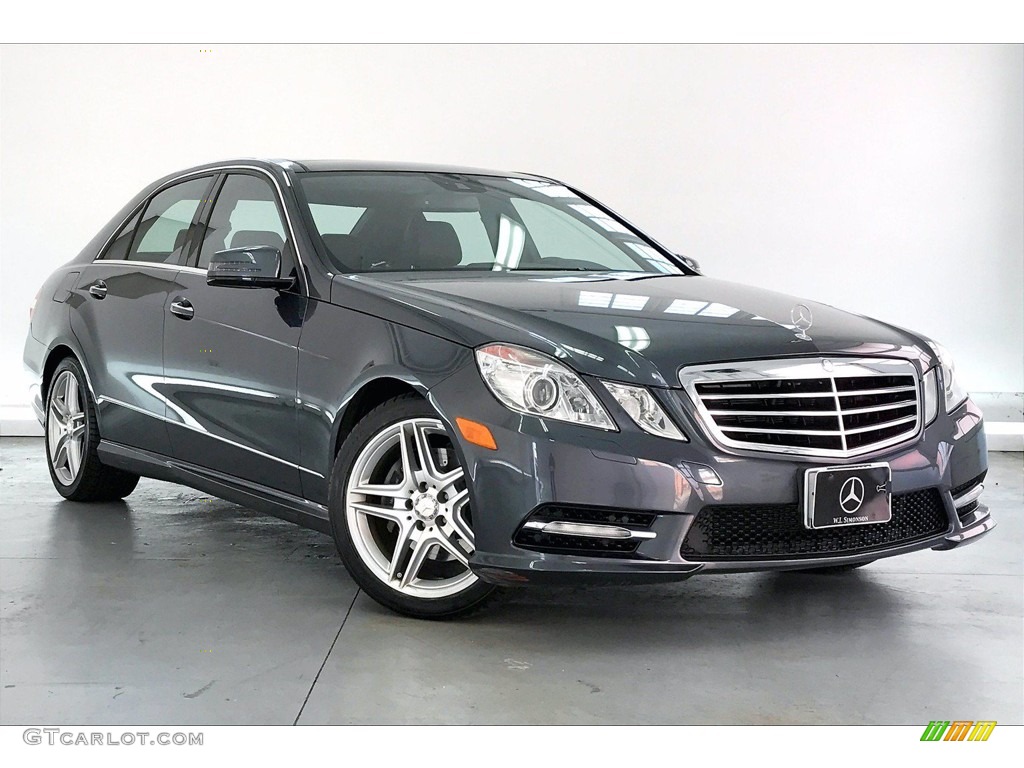 2013 E 350 Sedan - Steel Grey Metallic / Black photo #34
