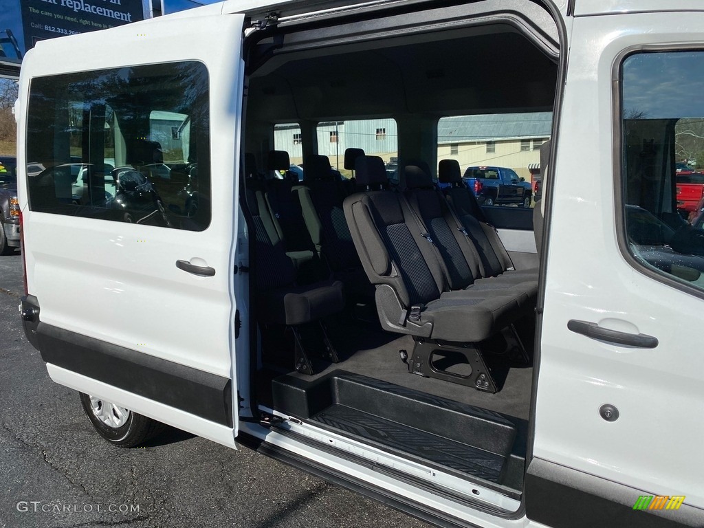 2019 Transit Passenger Wagon XLT 350 MR Long - Oxford White / Charcoal black photo #13