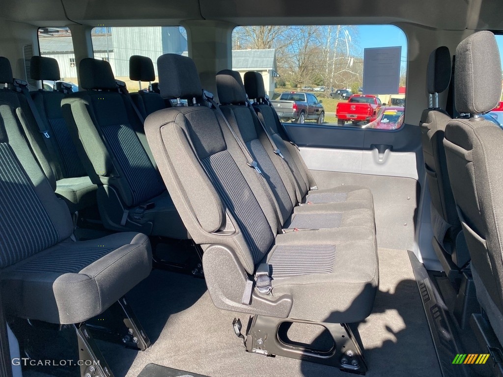 2019 Transit Passenger Wagon XLT 350 MR Long - Oxford White / Charcoal black photo #14