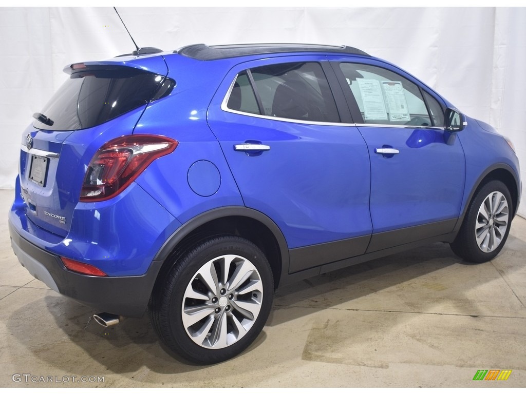 2017 Encore Preferred AWD - Coastal Blue Metallic / Ebony photo #2