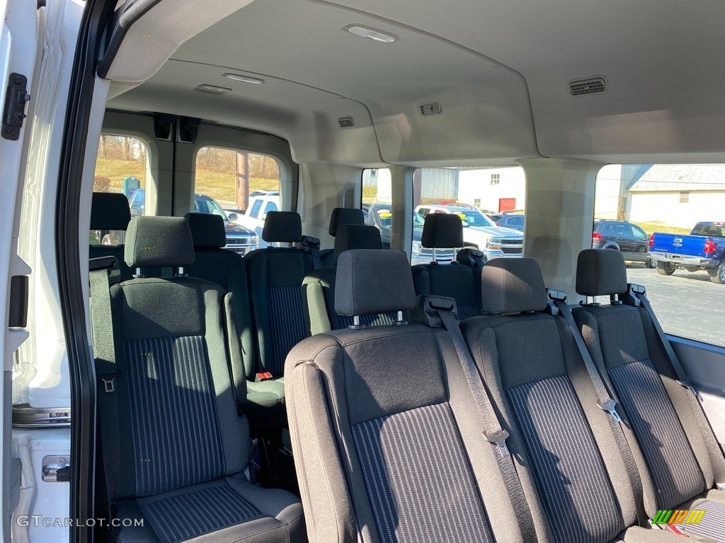 2019 Transit Passenger Wagon XLT 350 MR Long - Oxford White / Charcoal black photo #15