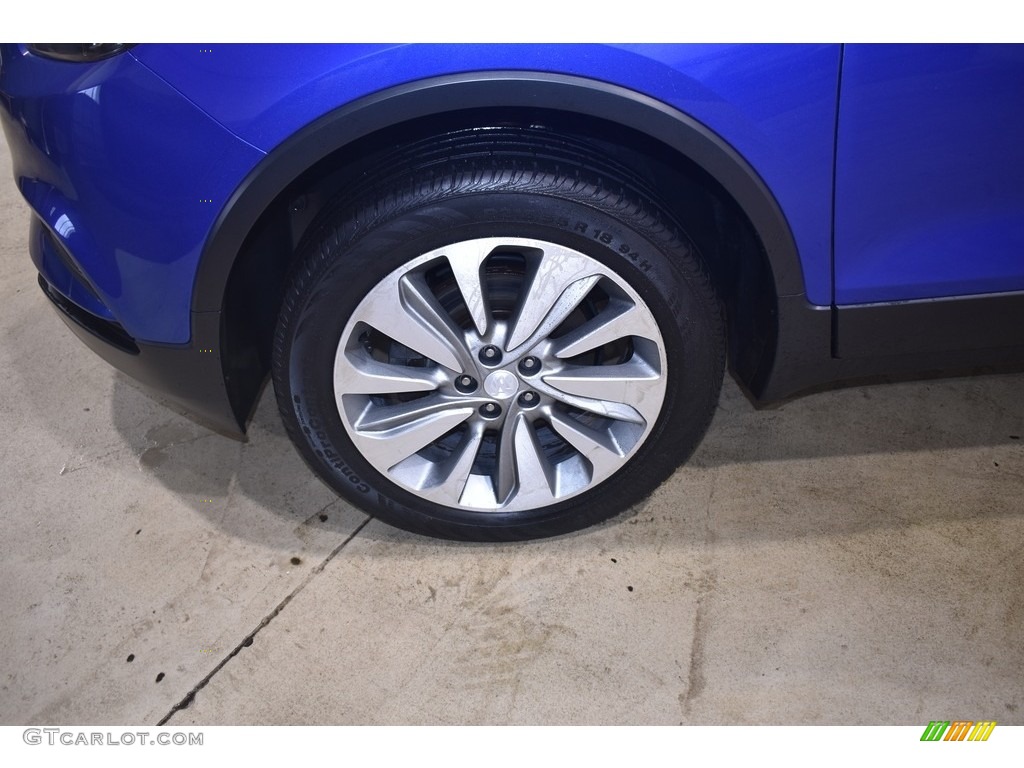 2017 Encore Preferred AWD - Coastal Blue Metallic / Ebony photo #5