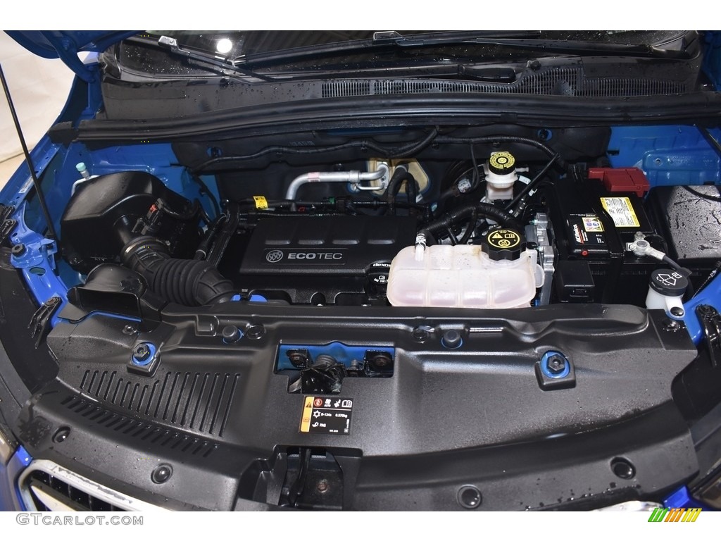 2017 Encore Preferred AWD - Coastal Blue Metallic / Ebony photo #6