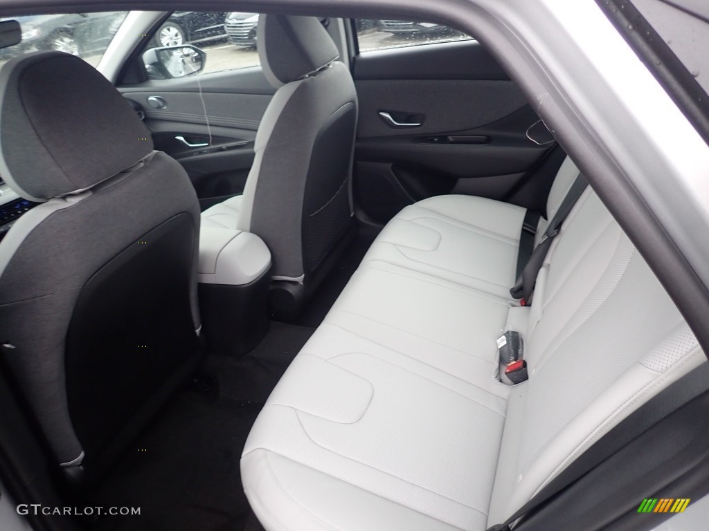 2021 Elantra Limited - Shimmering Silver Pearl / Medium Gray photo #8