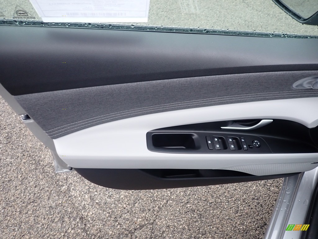 2021 Elantra Limited - Shimmering Silver Pearl / Medium Gray photo #10