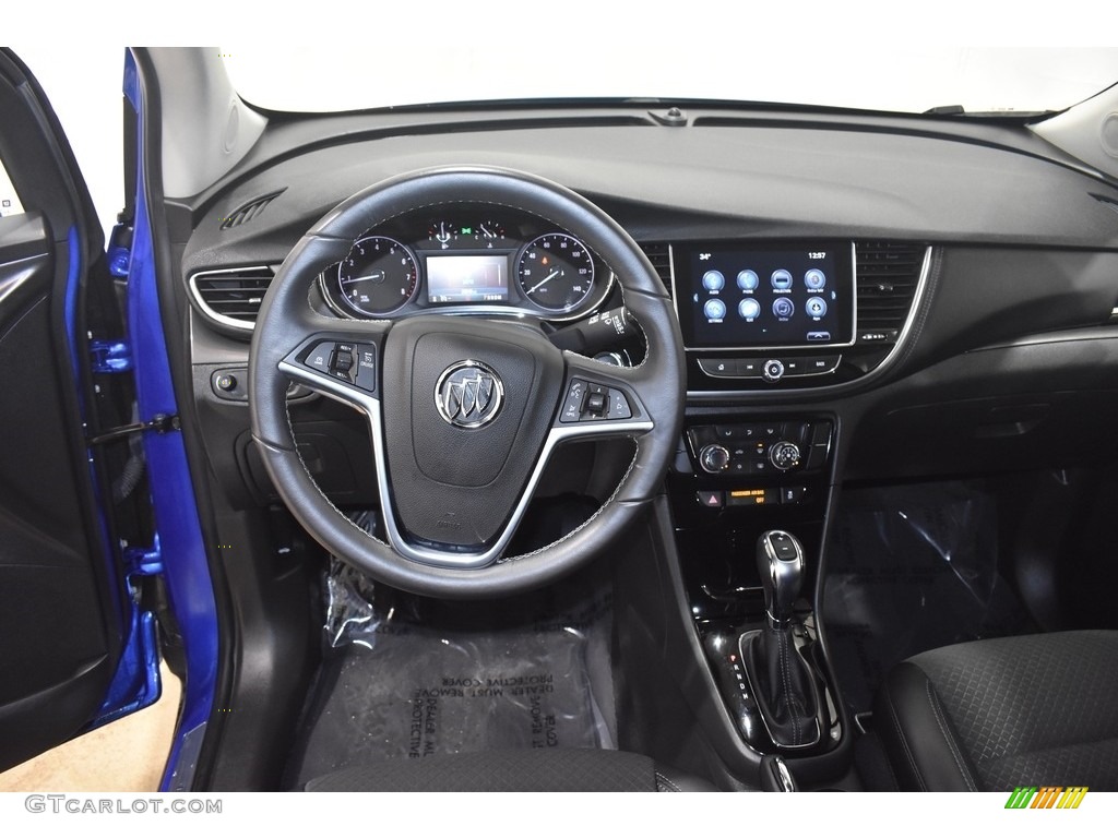 2017 Encore Preferred AWD - Coastal Blue Metallic / Ebony photo #12