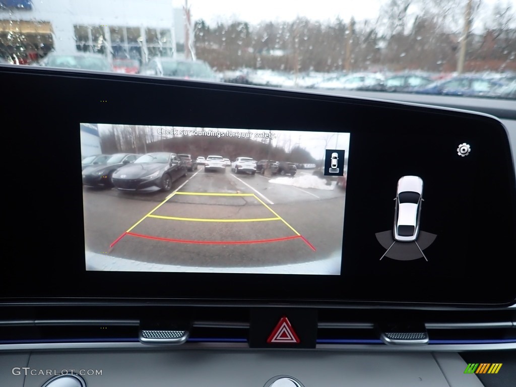 2021 Elantra Limited - Shimmering Silver Pearl / Medium Gray photo #14