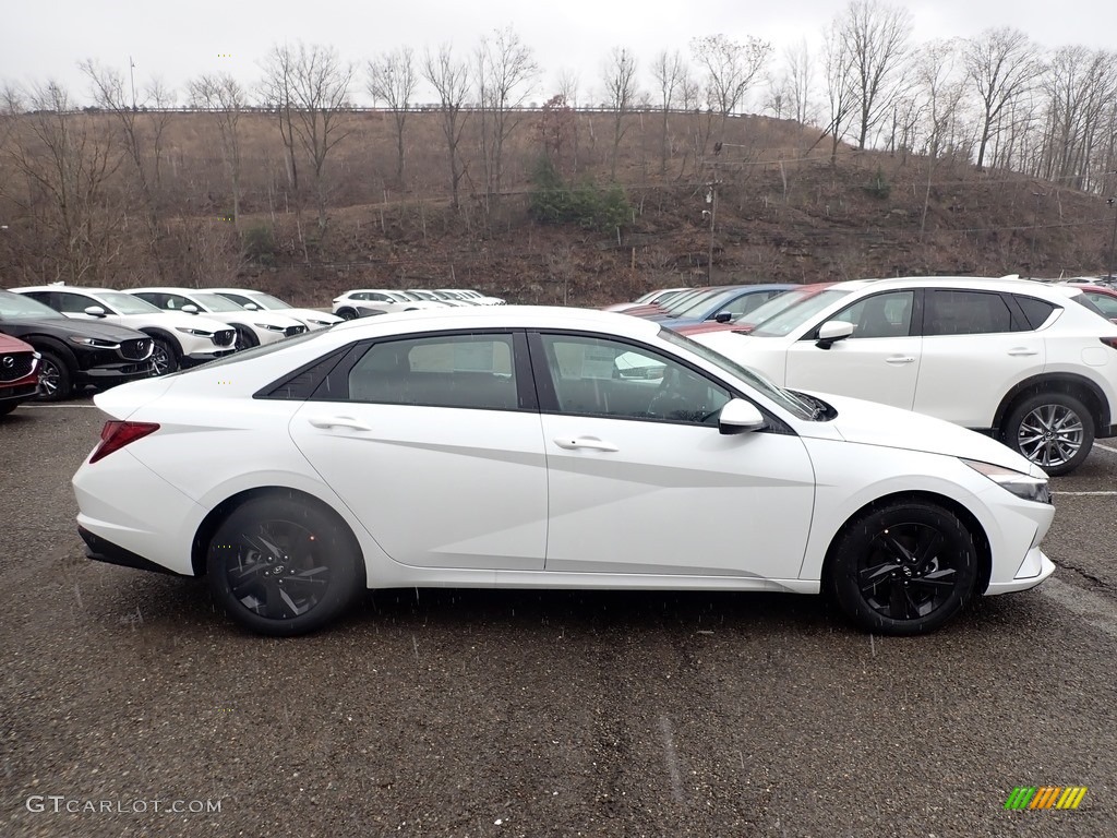 2021 Elantra SEL - Quartz White / Black photo #1