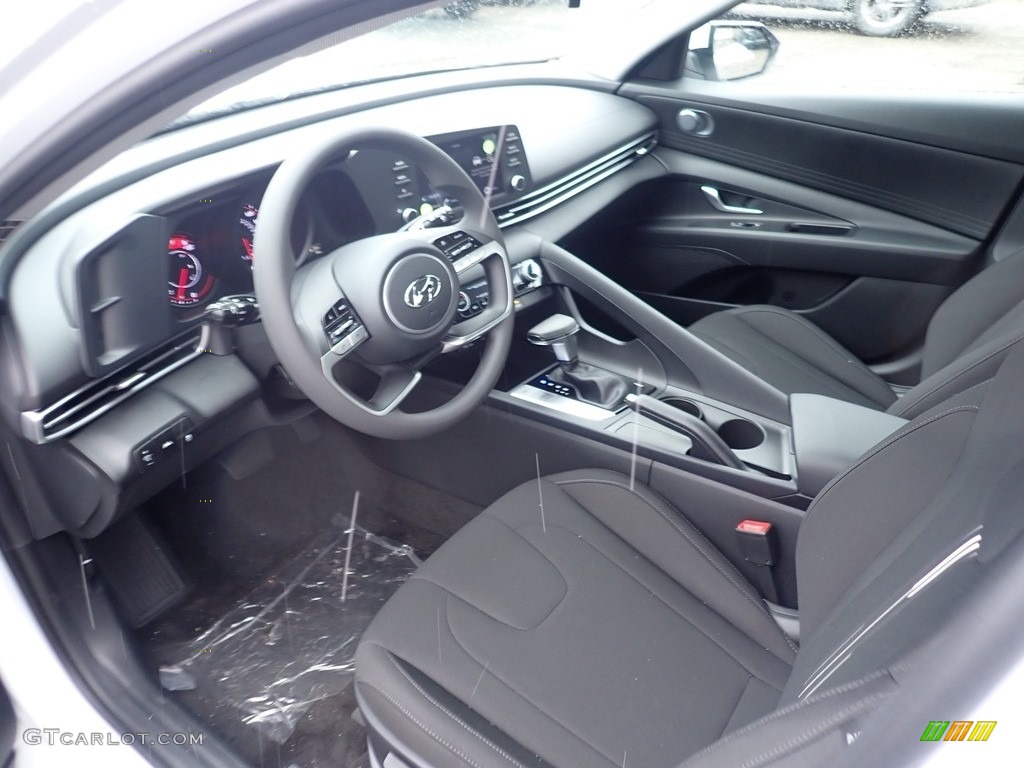 2021 Elantra SEL - Quartz White / Black photo #9