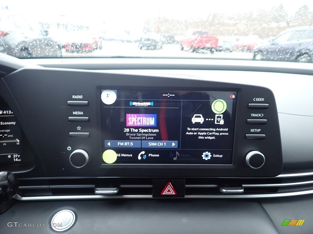 2021 Elantra SEL - Quartz White / Black photo #12