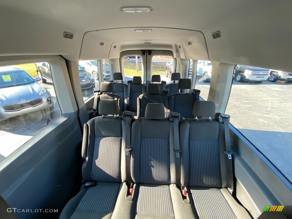 2019 Transit Passenger Wagon XLT 350 MR Long - Oxford White / Charcoal black photo #37