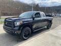 2021 Midnight Black Metallic Toyota Tundra SR Double Cab 4x4  photo #11