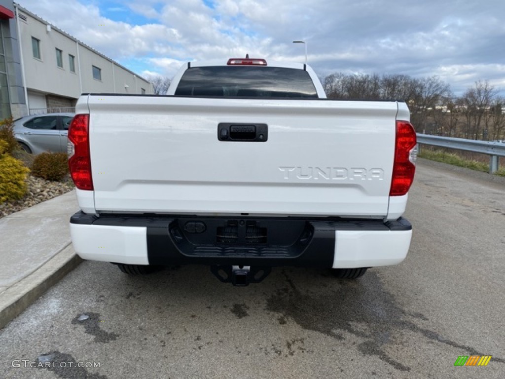 2021 Tundra SR Double Cab 4x4 - Super White / Graphite photo #13