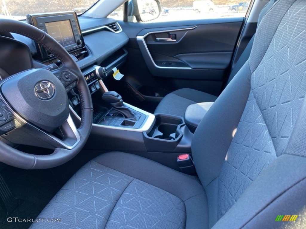 2021 RAV4 XLE AWD - Midnight Black Metallic / Black photo #4