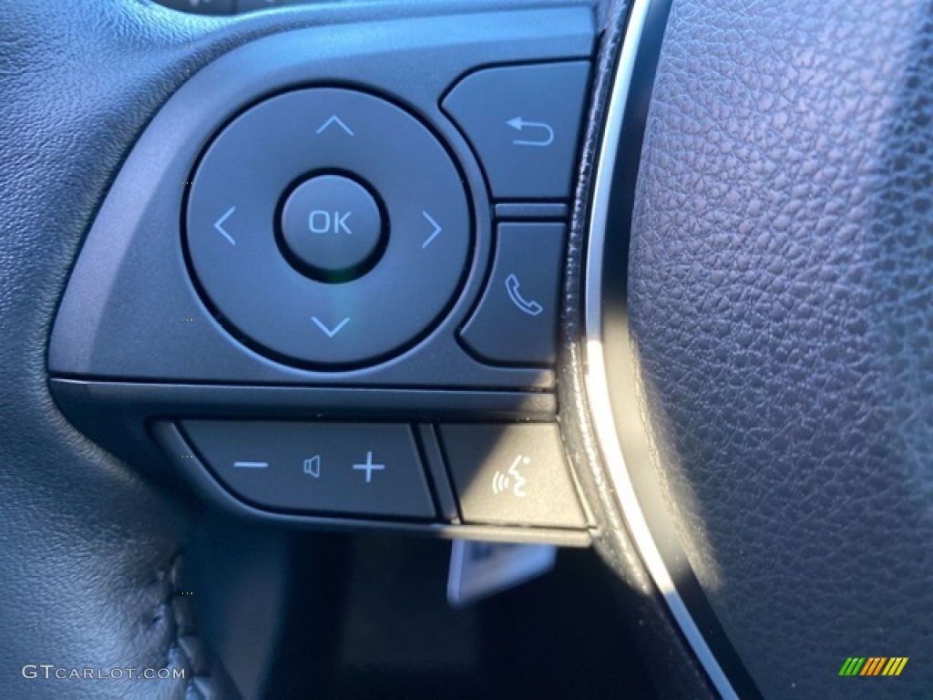 2021 RAV4 XLE AWD - Midnight Black Metallic / Black photo #6