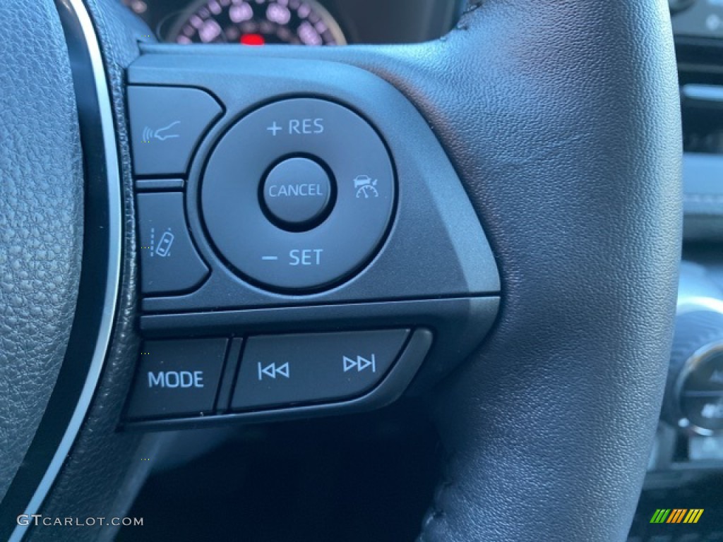 2021 RAV4 XLE AWD - Midnight Black Metallic / Black photo #7