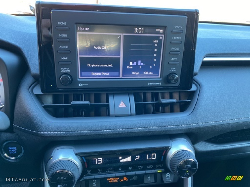 2021 RAV4 XLE AWD - Midnight Black Metallic / Black photo #8