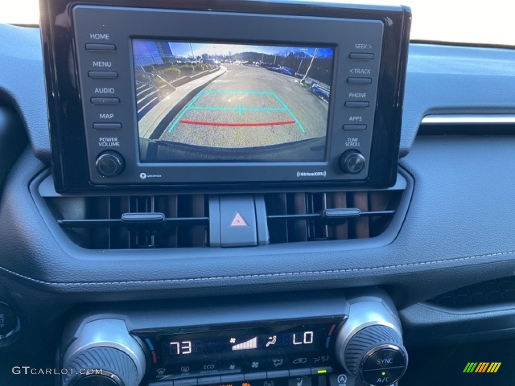 2021 RAV4 XLE AWD - Midnight Black Metallic / Black photo #9