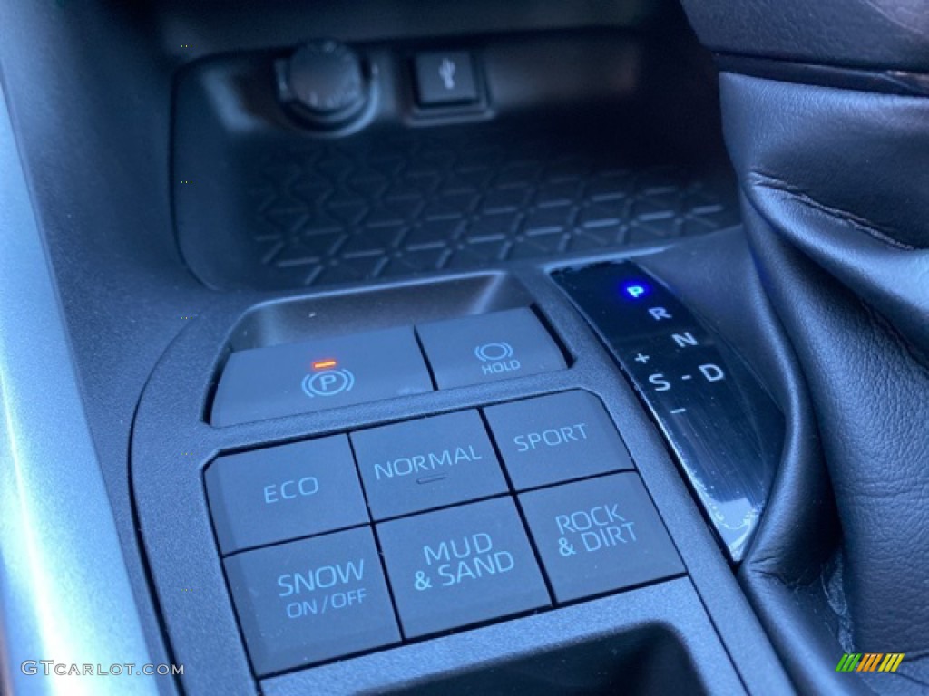 2021 RAV4 XLE AWD - Midnight Black Metallic / Black photo #18