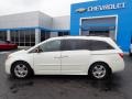 2012 White Diamond Pearl Honda Odyssey Touring  photo #3