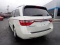 2012 White Diamond Pearl Honda Odyssey Touring  photo #5