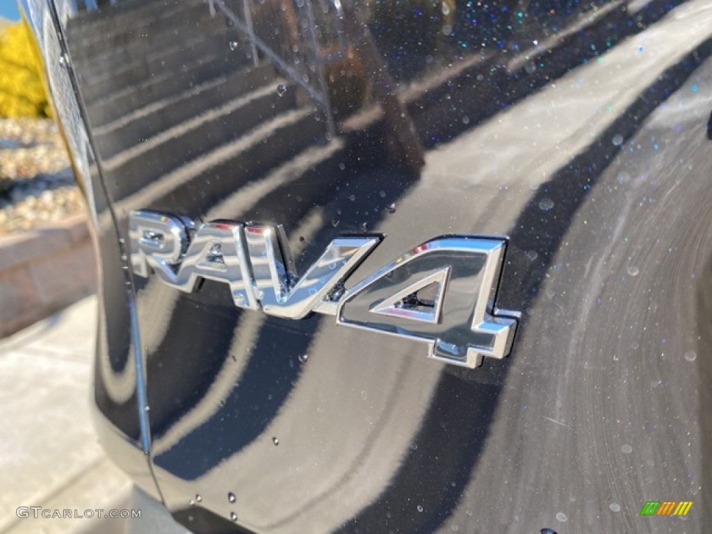 2021 RAV4 XLE AWD - Midnight Black Metallic / Black photo #24