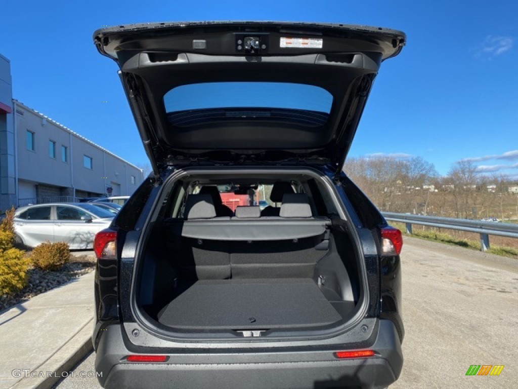2021 RAV4 XLE AWD - Midnight Black Metallic / Black photo #25