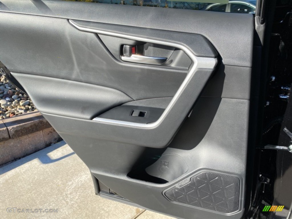 2021 RAV4 XLE AWD - Midnight Black Metallic / Black photo #28