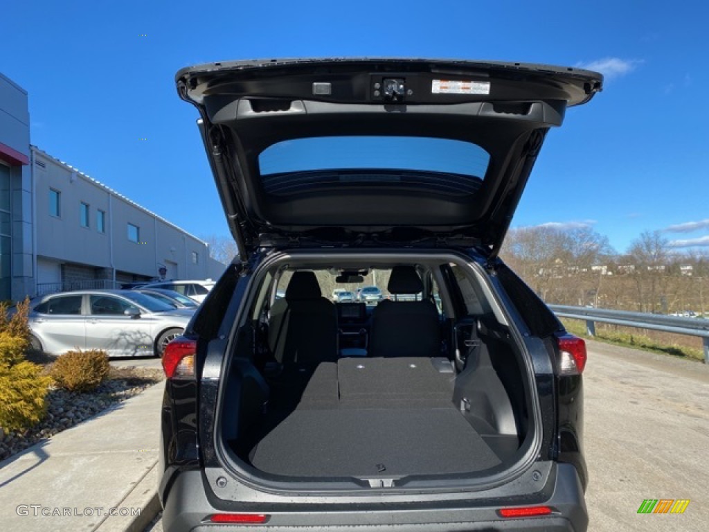 2021 RAV4 XLE AWD - Midnight Black Metallic / Black photo #30