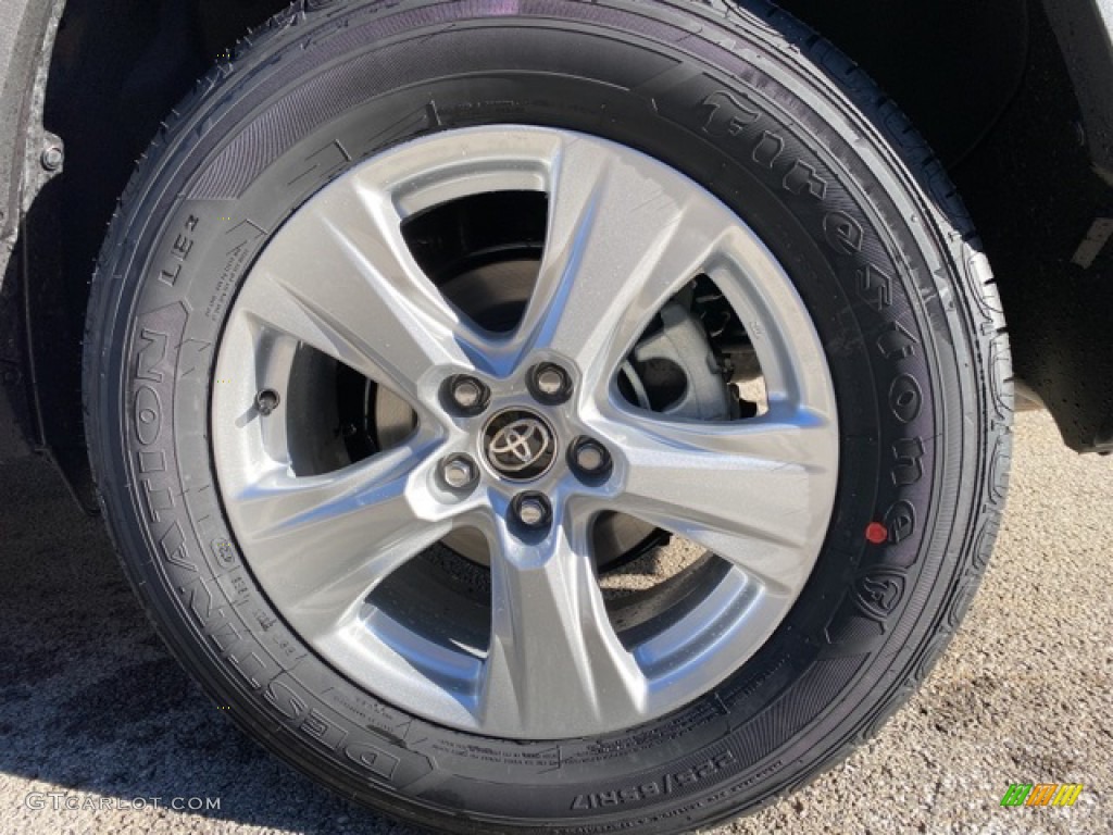 2021 RAV4 XLE AWD - Midnight Black Metallic / Black photo #32