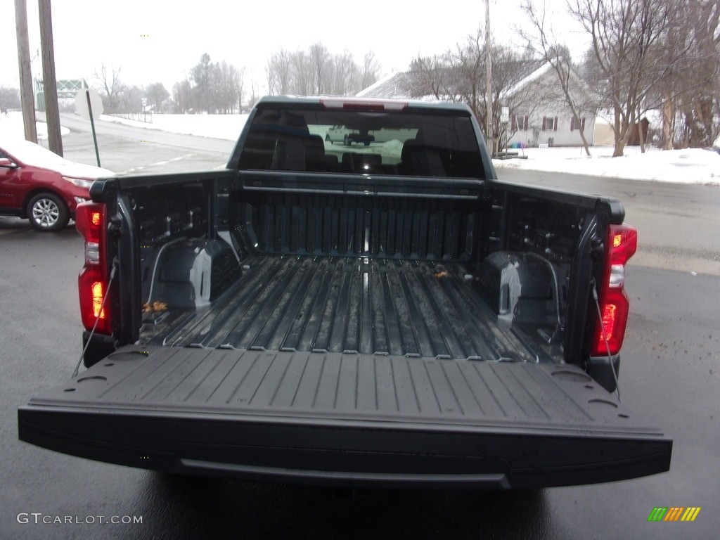 2021 Silverado 1500 Custom Double Cab 4x4 - Shadow Gray Metallic / Jet Black photo #7