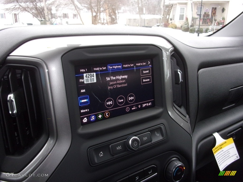 2021 Silverado 1500 Custom Double Cab 4x4 - Shadow Gray Metallic / Jet Black photo #20