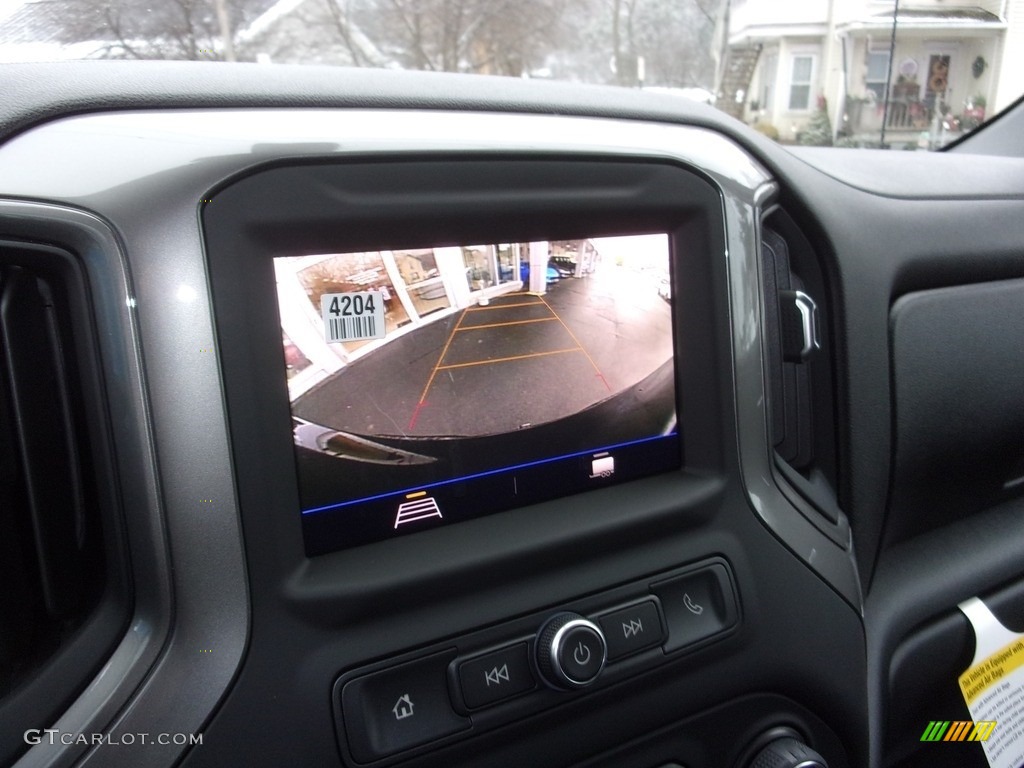 2021 Silverado 1500 Custom Double Cab 4x4 - Shadow Gray Metallic / Jet Black photo #21