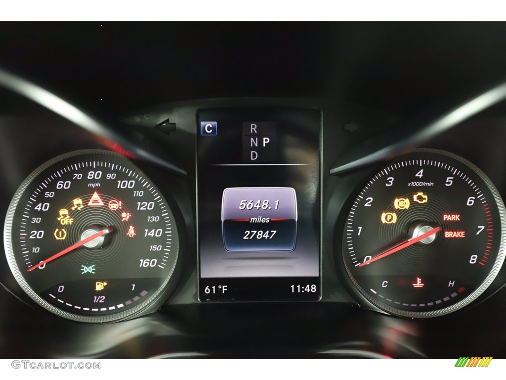 2018 Mercedes-Benz C 300 Sedan Gauges Photo #140690923