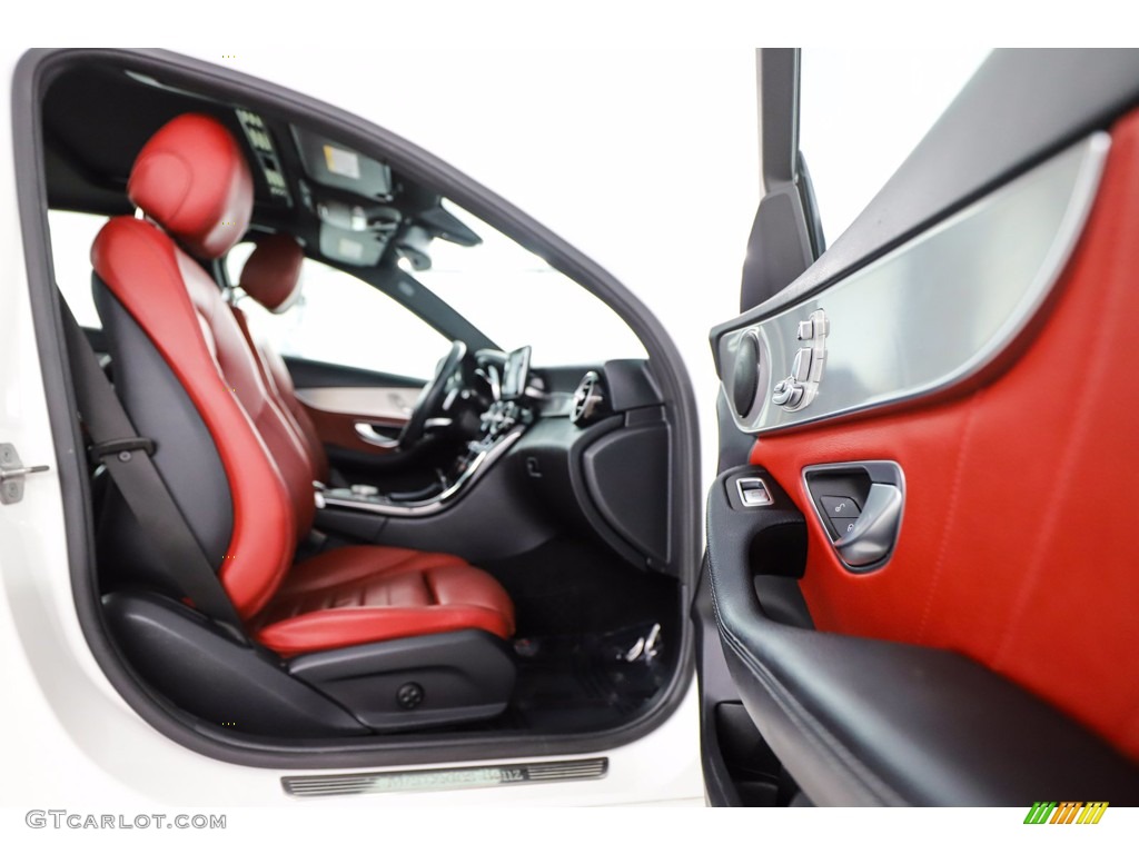Cranberry Red/Black Interior 2018 Mercedes-Benz C 300 Sedan Photo #140690985