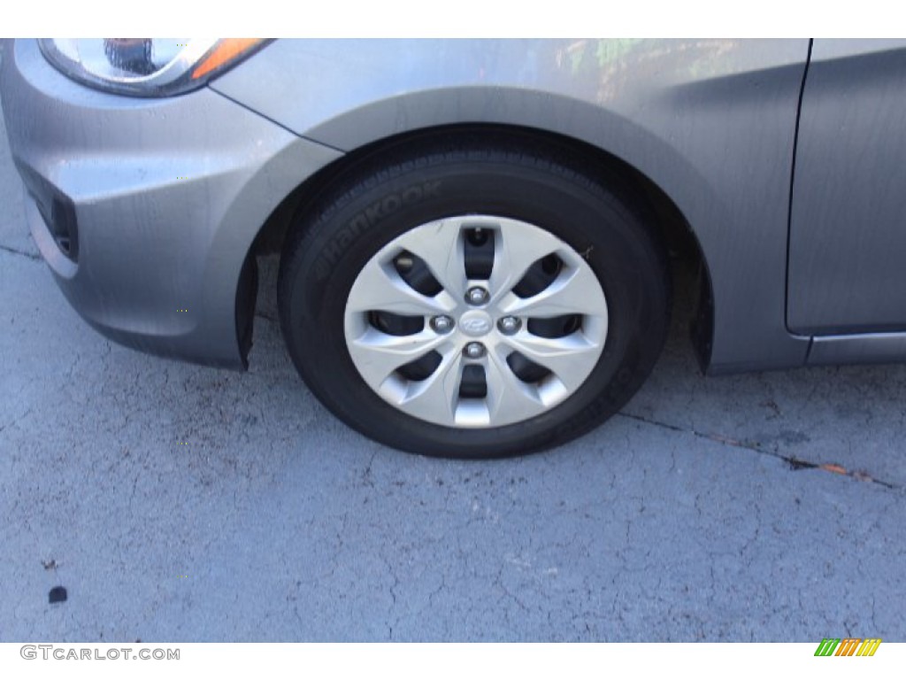 2016 Accent SE Sedan - Triathlon Gray / Gray photo #6
