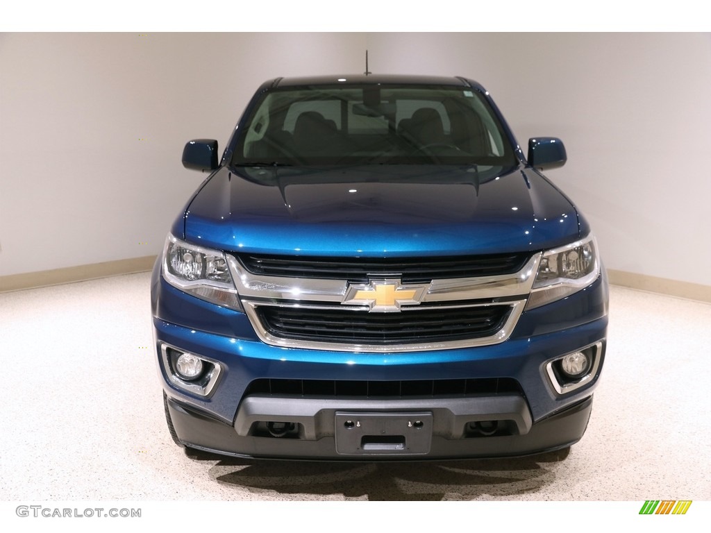 Pacific Blue Metallic 2019 Chevrolet Colorado LT Extended Cab 4x4 Exterior Photo #140692209