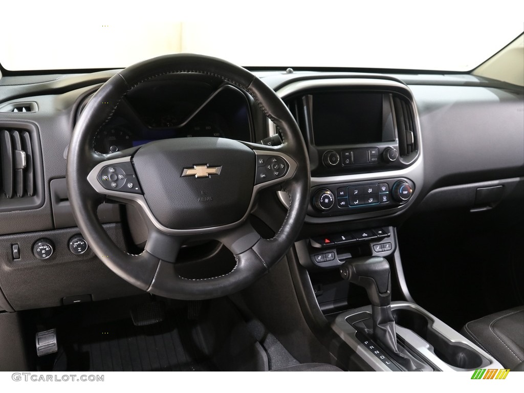 2019 Chevrolet Colorado LT Extended Cab 4x4 Jet Black Dashboard Photo #140692320
